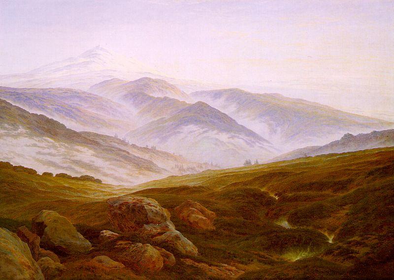 Caspar David Friedrich Riesengebirge China oil painting art